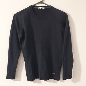 H&M Long Sleeve Sweater 10-12 Years Navy Blue